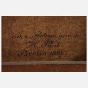 Heinrich Paul, attr., Herrenportrait