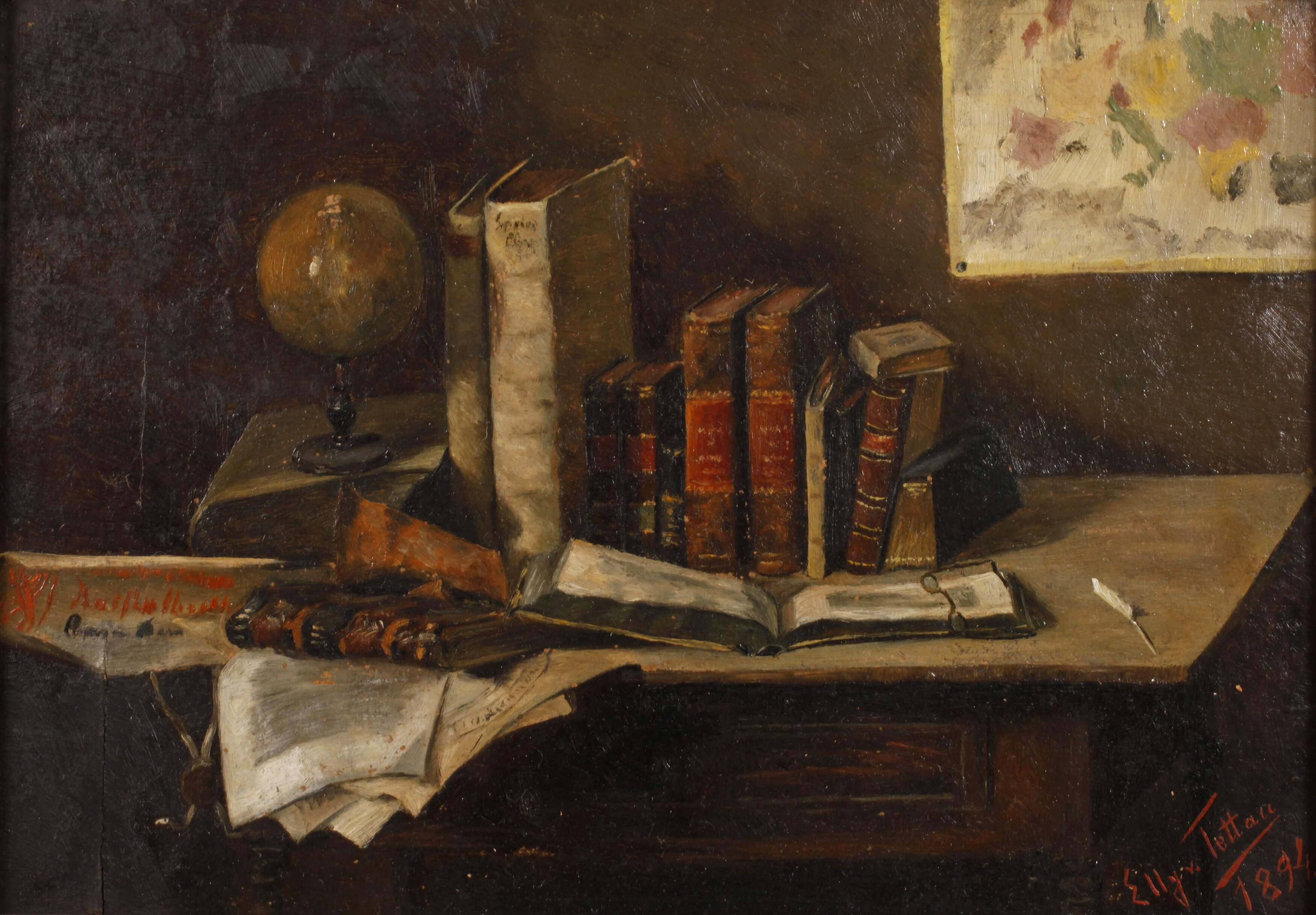 Elly von Tettau, "Ich denke!"