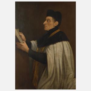 Portrait eines Geistlichen