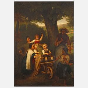 Friedrich Ernst Wolfrom, "Kinderlust" nach Carl Lasch