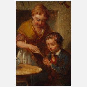 Familienidyll im Interieur