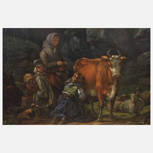 Bukolische Landschaft