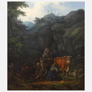 Bukolische Landschaft