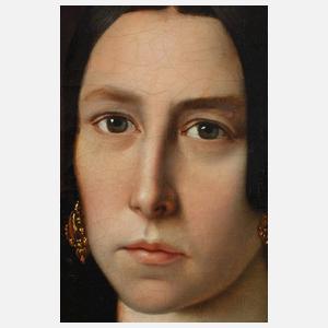 Paar Biedermeierportraits