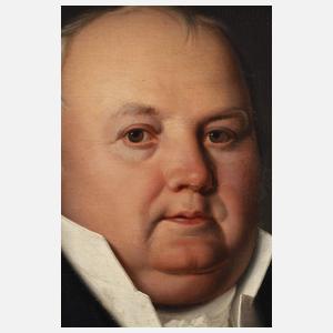 Spätklassizistisches Herrenbildnis