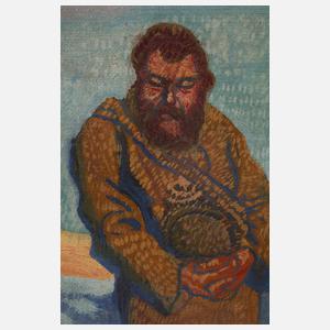 "Zwei Bergführer beim Morgengebet am Großglockner"