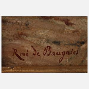 René de Baugnies, Die Moensstraße in Mechelen