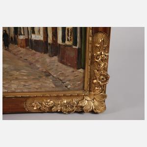 René de Baugnies, Die Moensstraße in Mechelen