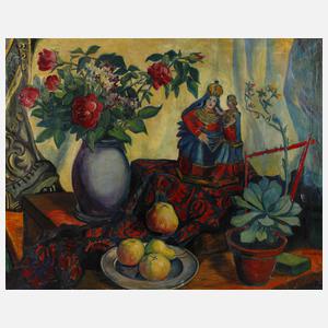 Hans Otto Baumann, Stillleben mit Marienfigur