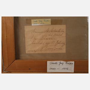 Prof. Curth Georg Becker, Blumenstillleben