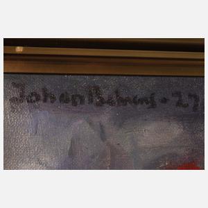 Johan Behrens, In der Bügelstube