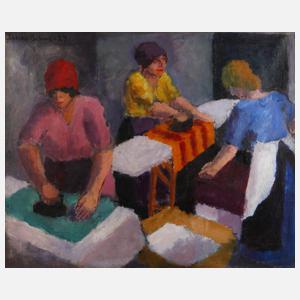 Johan Behrens, In der Bügelstube