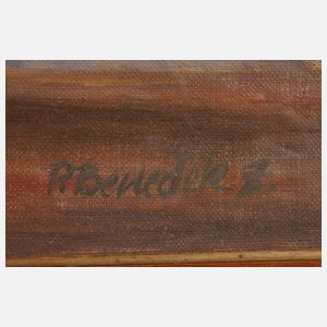 Péter Benedek, attr., Frühlingsstrauß mit Märzenbecher