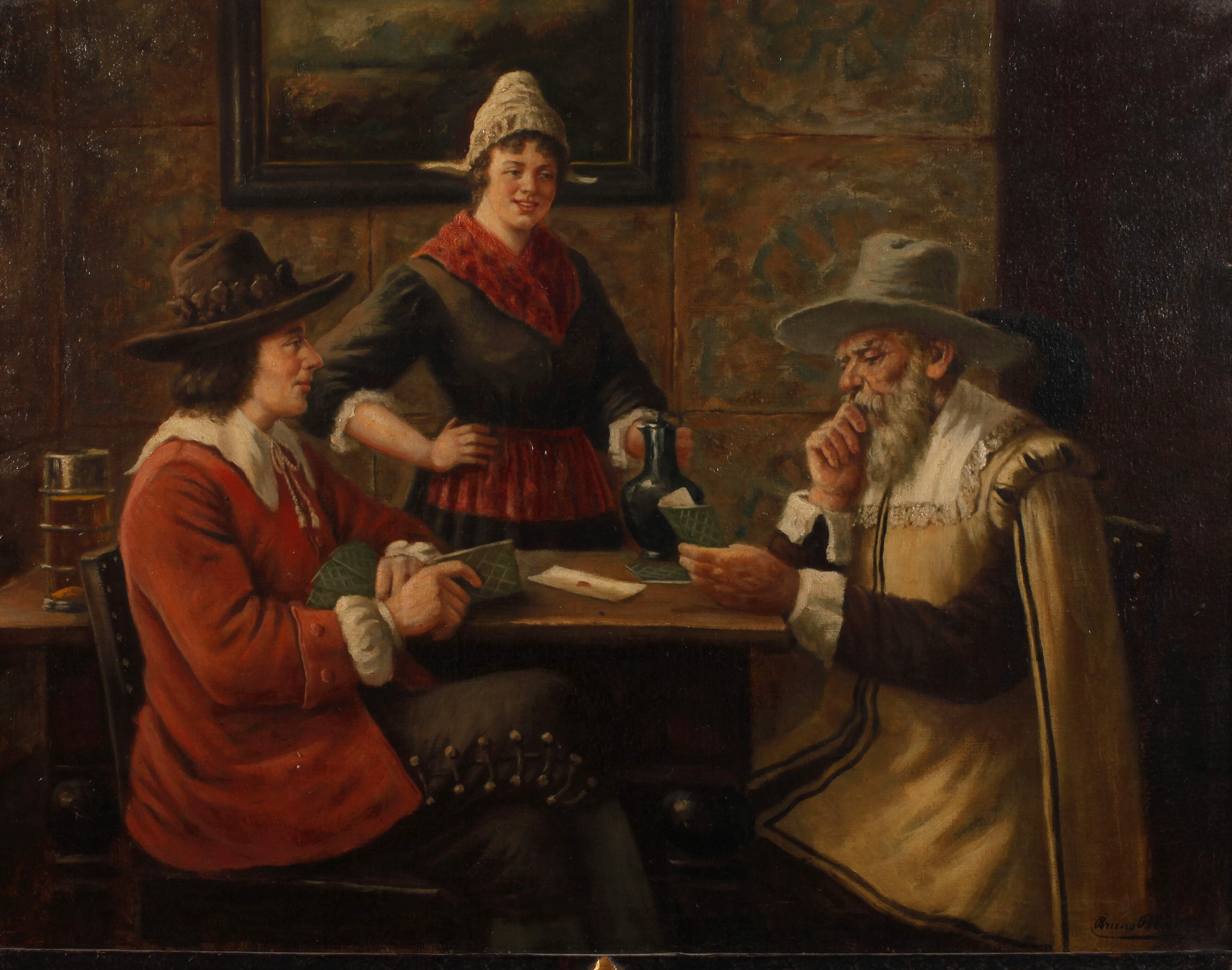 Bruno Blätter, Holländische Stubenszene