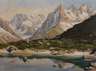 Albert Boulanger, Berglandschaft am Lac Blanc