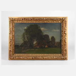 Prof. Wilhelm Feldmann, "Am späten Abend"