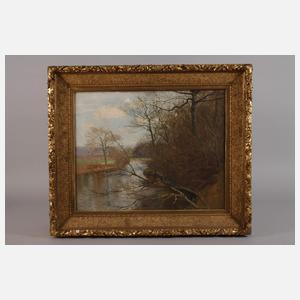 Robert Grabbert, attr., Flusslandschaft
