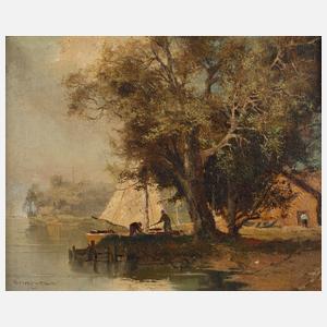 Ludwig Gschosmann, Seeuferszene