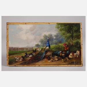 Max Hänger der Jüngere, attr., Hühnerhof