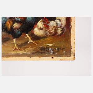 Max Hänger der Jüngere, attr., Hühnerhof