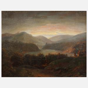 H. Hartung, Abendlandschaft