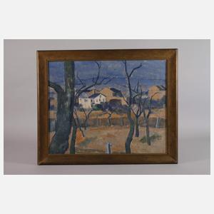 Heinrich Hempel, "Vorfrühling Sachsenhäuser Berg"