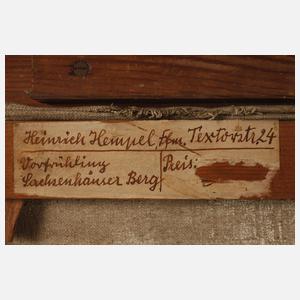 Heinrich Hempel, "Vorfrühling Sachsenhäuser Berg"