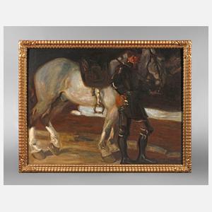 Prof. Ludwig von Herterich, "Ein Ritter"