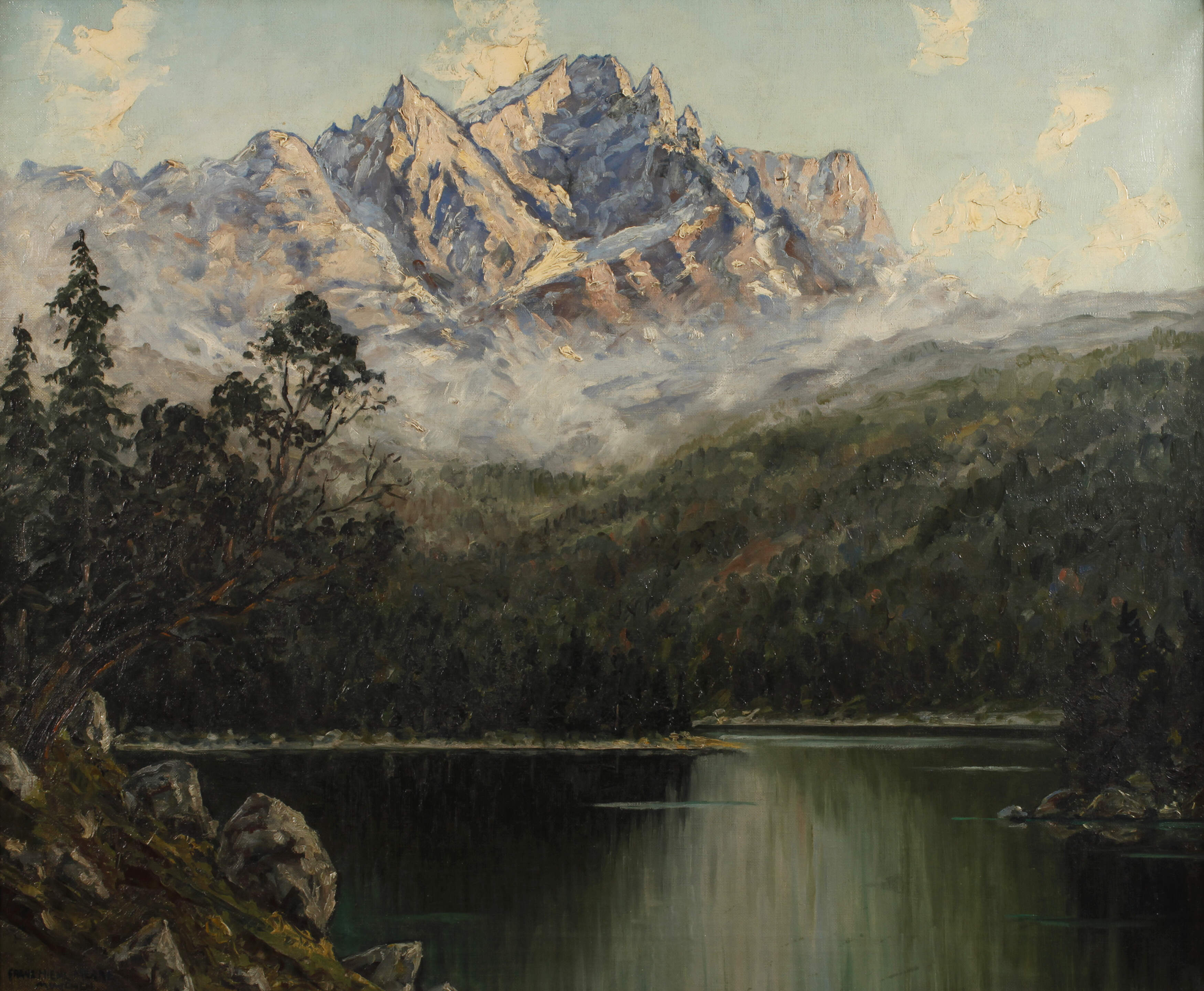 Franz Hienl-Merre, Eibseeansicht