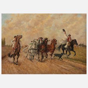 Emil Hübl, Pusztareiter