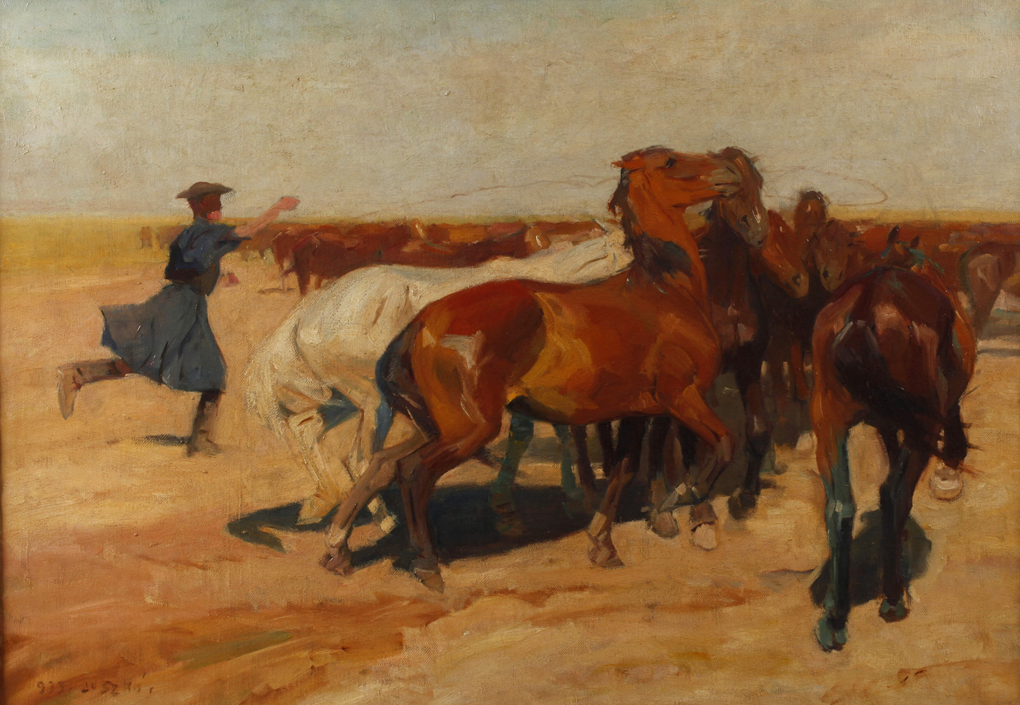 Béla Juszkó, Pusztapferde