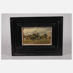 Karl Kaltenmoser, attr., "Blick auf Thaining"