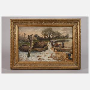 Carl Kehr, Anlandende Fischer