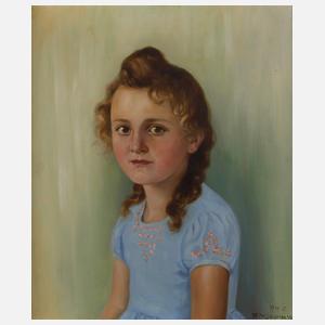 Prof. Franz Kienmayer, Mädchenportrait