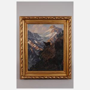 Oskar von Kleiner, Gams im Gebirge