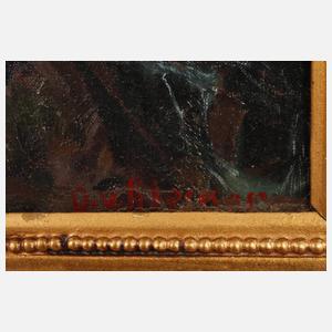 Oskar von Kleiner, Gams im Gebirge