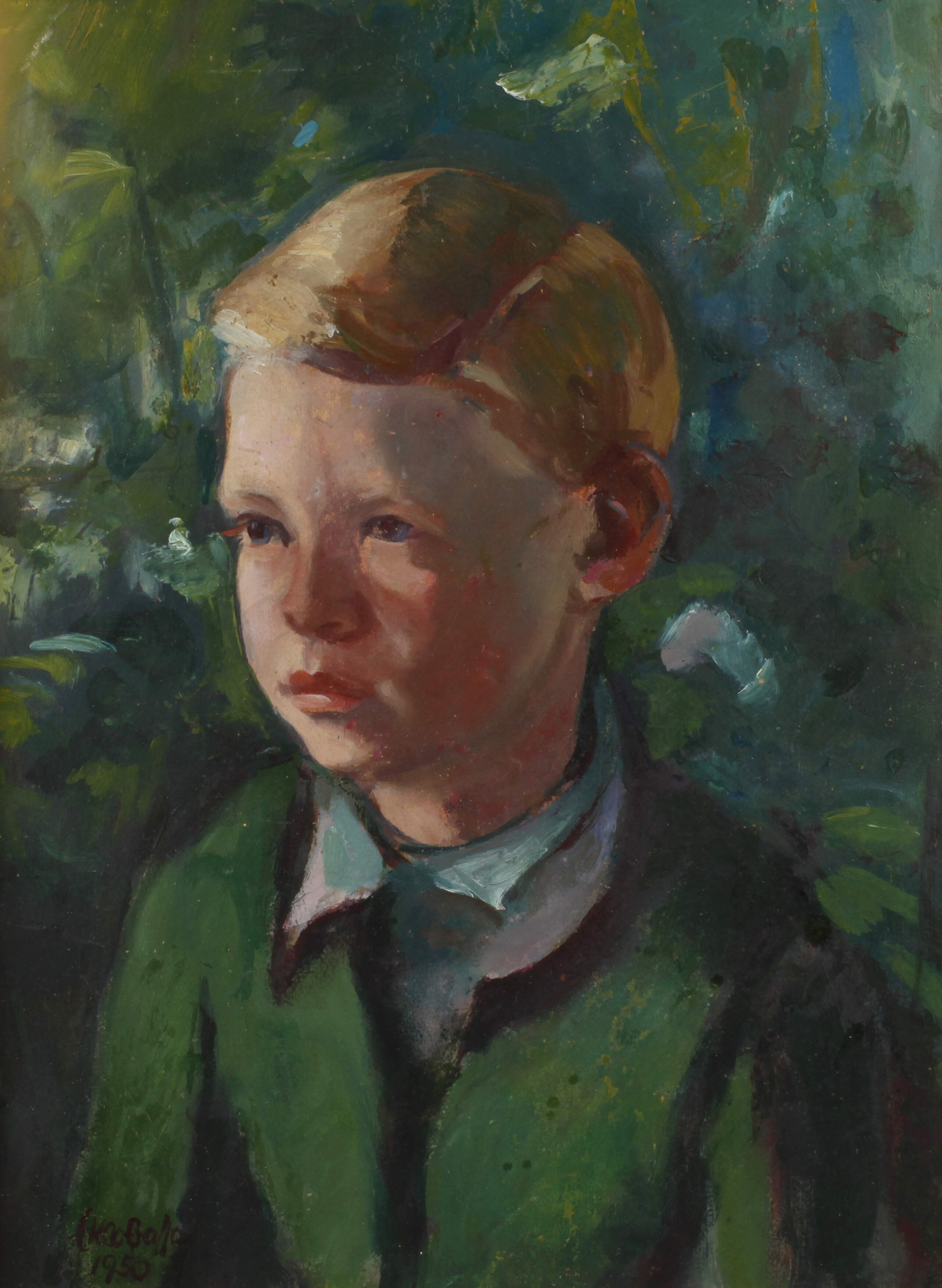 Erwin, Klobassa, Jungenportrait