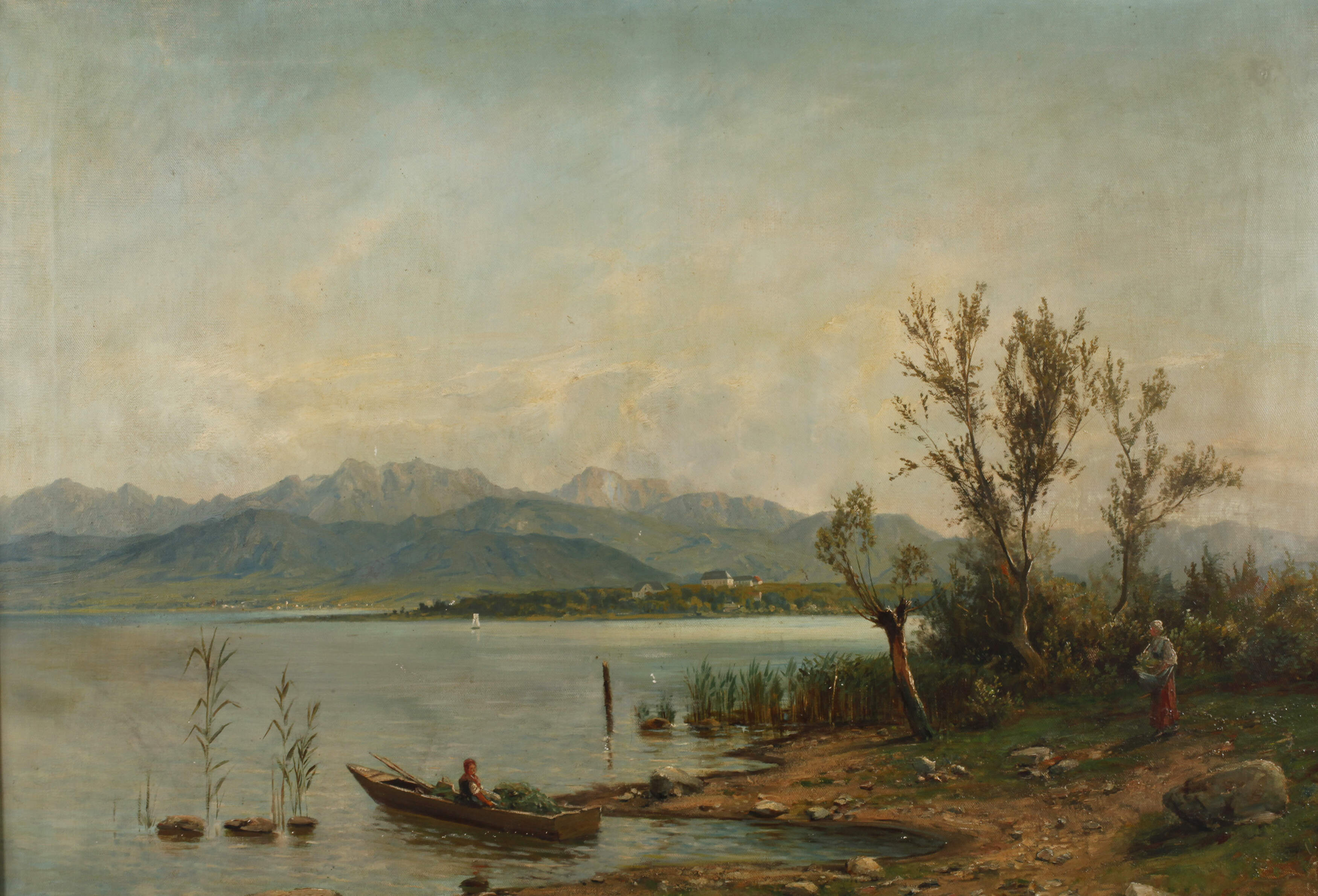 Gustav Koken, Chiemseelandschaft