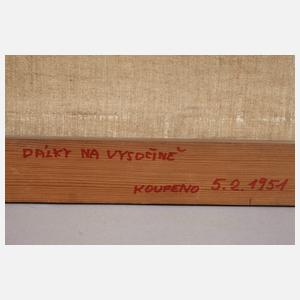 Miloš Krátký, Im Gebirge