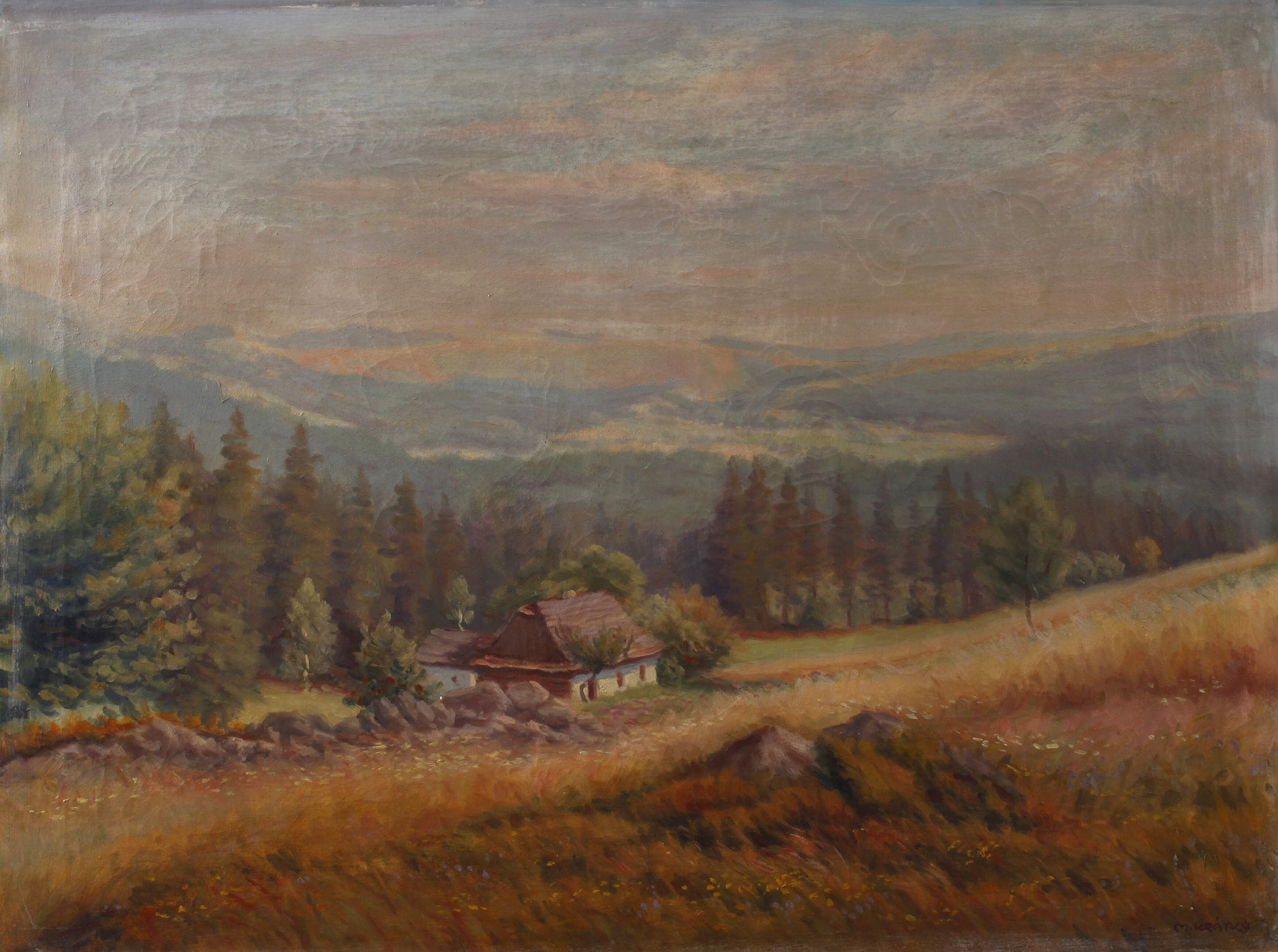 Miloš Krátký, Im Gebirge