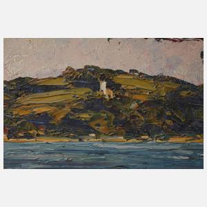 Hugo Kreyssig, "Waldrand am Starnbergersee"