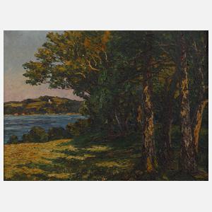 Hugo Kreyssig, "Waldrand am Starnbergersee"