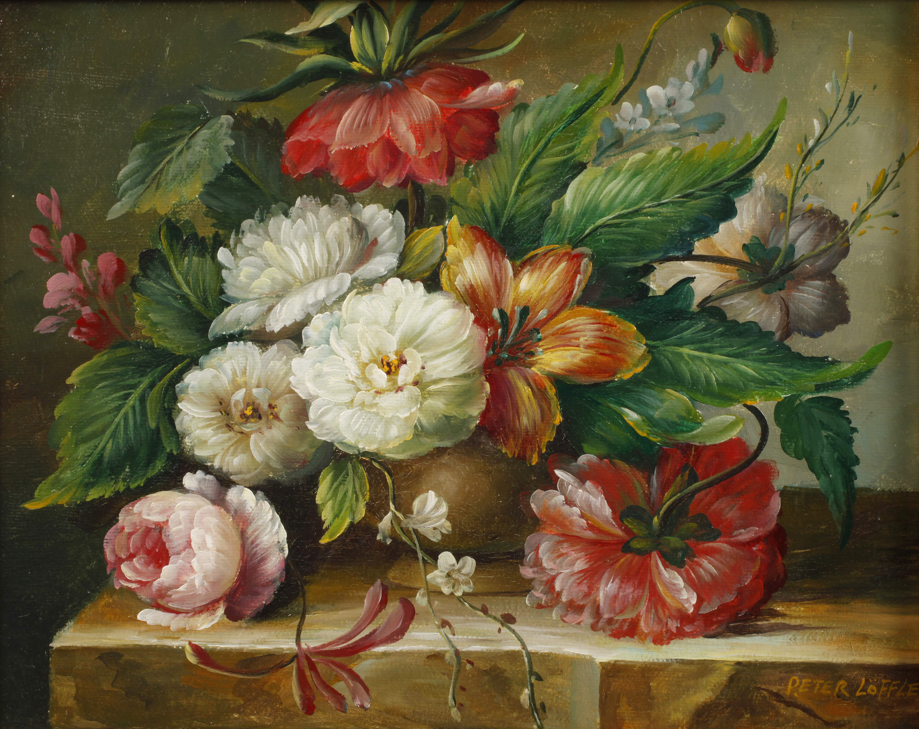 Peter Löffler Blumenstillleben
