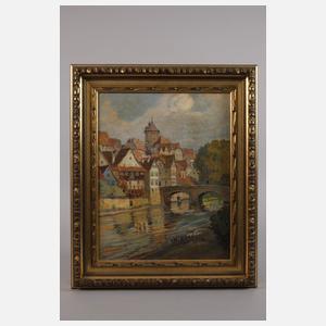 J. Magerfleisch, "Stadtansicht von Besigheim"