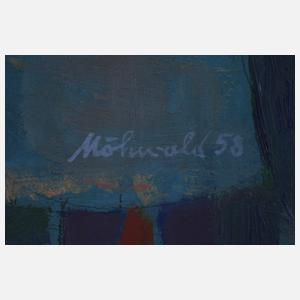 Otto Möhwald, Frau vor Spiegel