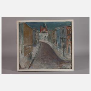 Otto Möhwald, Stadtansicht von Halle (Saale)