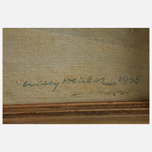 Willy Mulot, Winter im Hochgebirge