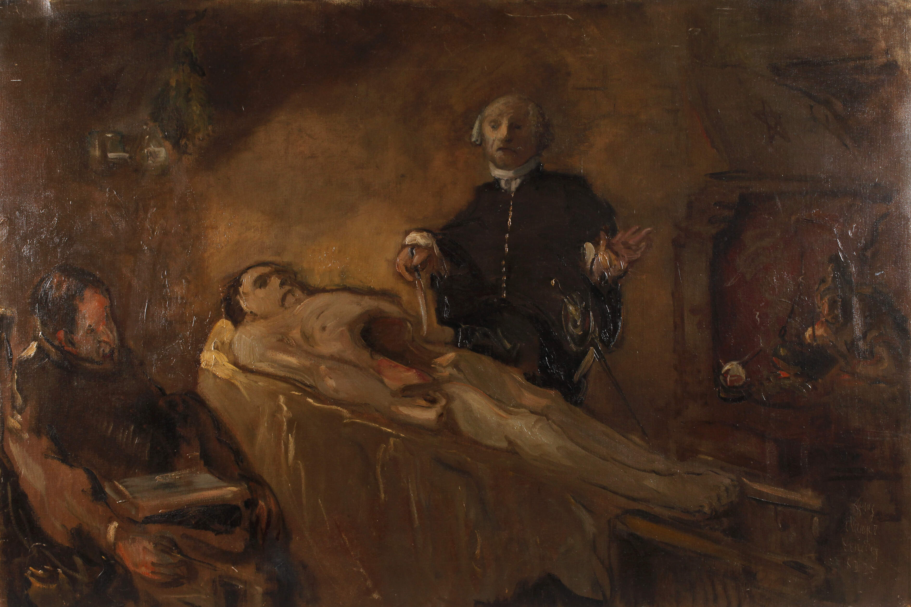 Prof. Franz Naager, "Paracelsus doziert"