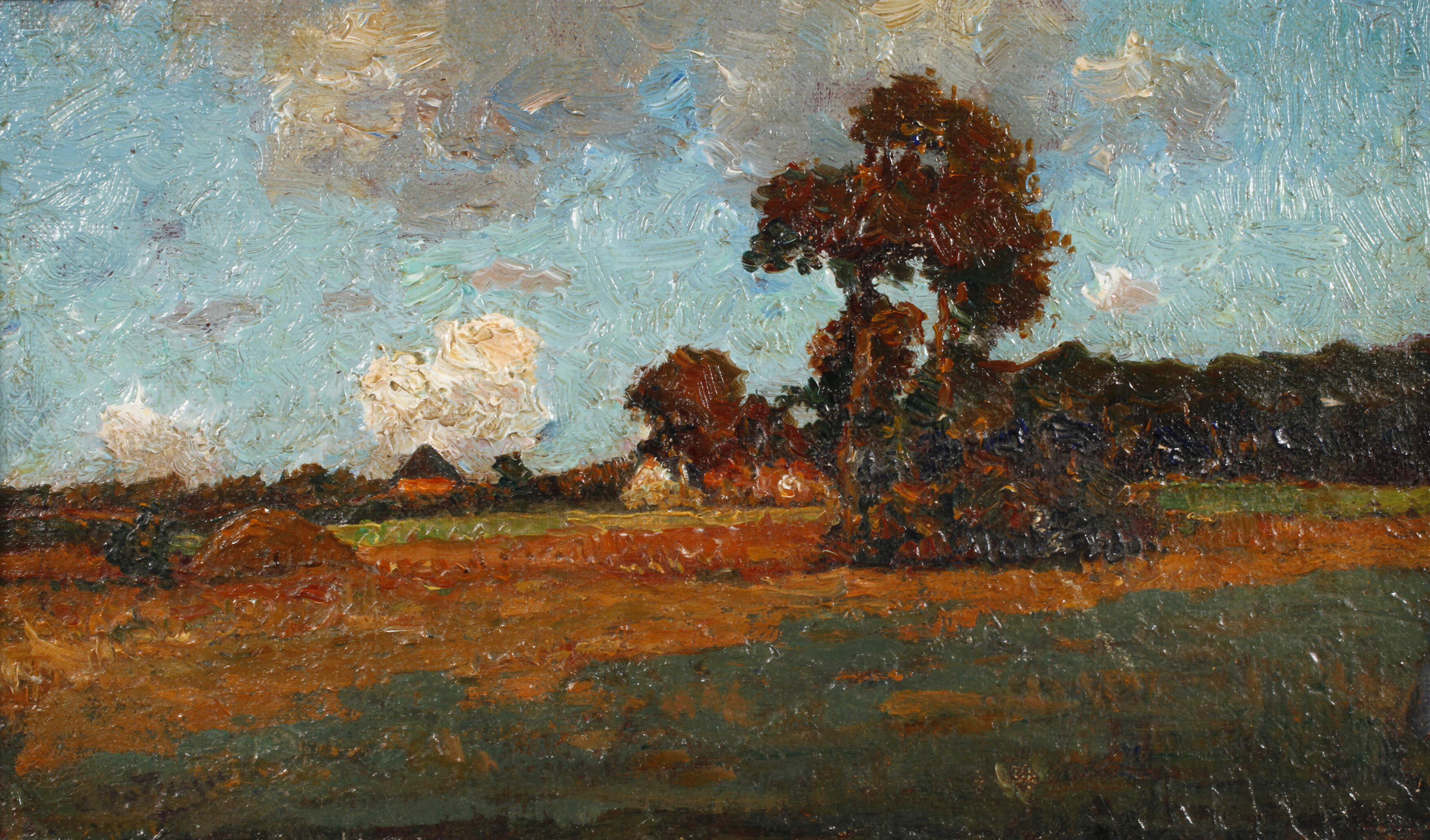 Hermanus Adrianus van Oosterzee, "Nachmittagssonne"