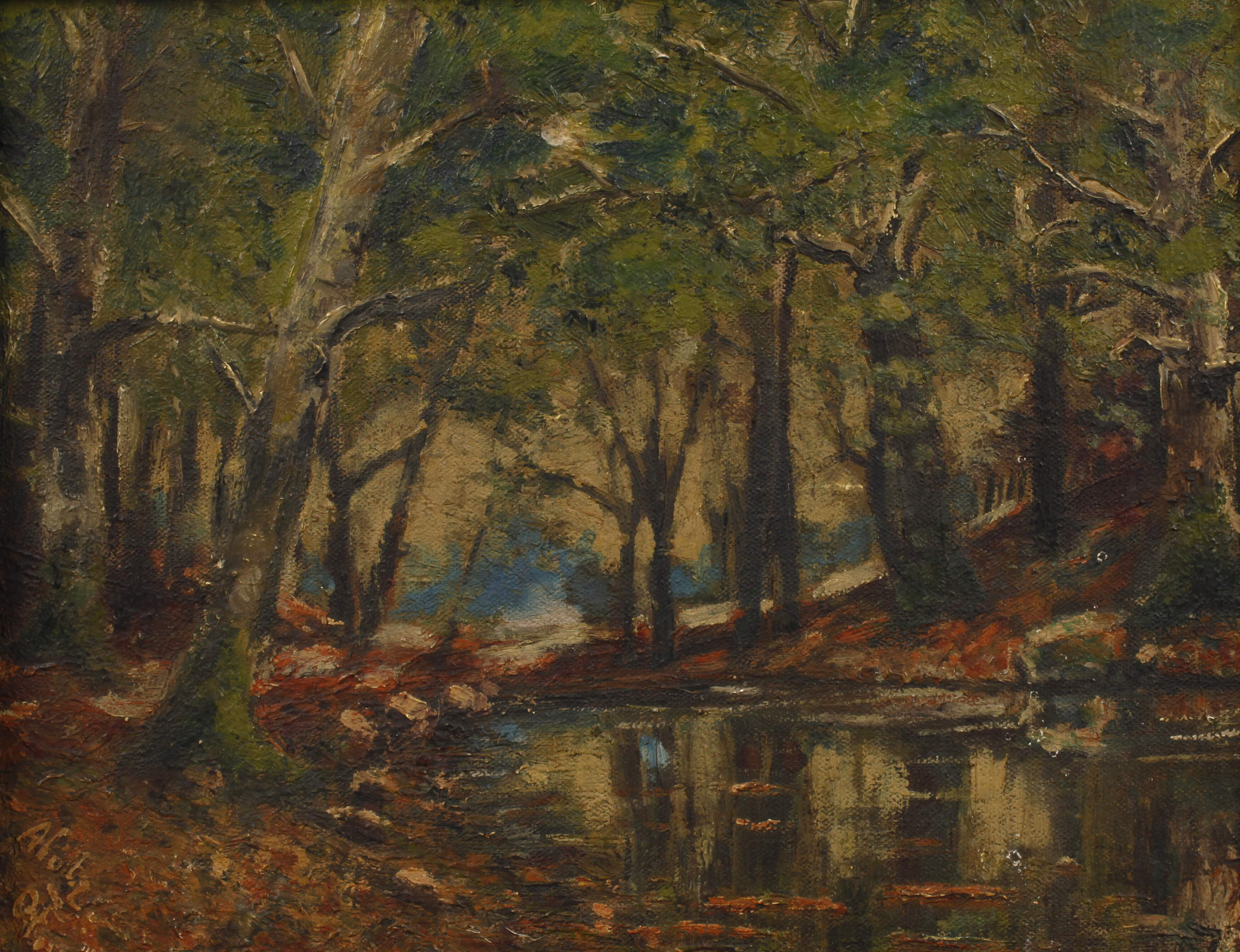 Alfred Petz, Landschaft